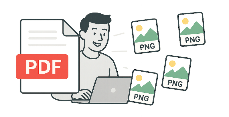Convert PDF to PNG with Chrome Extension - Easy, fast and safe convertion pdf to images. Just drop your files and get high resolution images